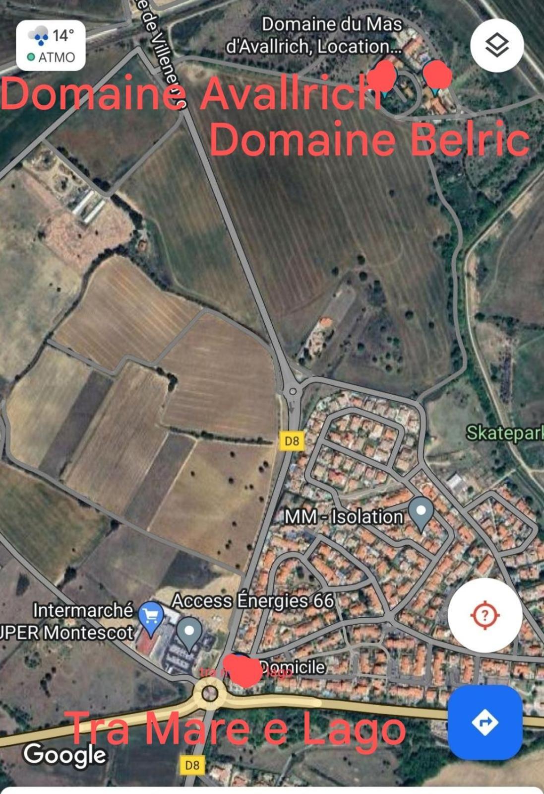 Tra Mare E Lago Montescot Dış mekan fotoğraf